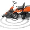 Husqvarna Rider 214TC med Combi 103 aggregat