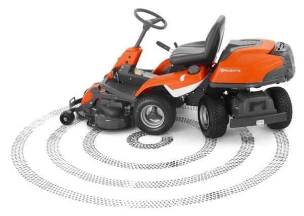 Husqvarna Rider 214TC med Combi 103 aggregat